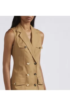 abito doppiopetto smanicato ginger