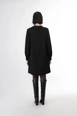 abito tipo tunica nero