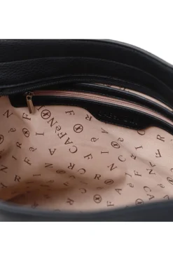 borsa a spalla con maxi cerniere