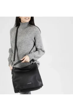 borsa a spalla con maxi cerniere