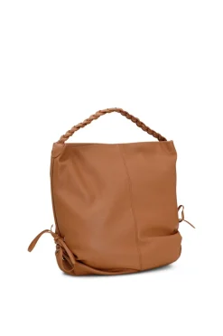 borsa a spalla morbida co manico intrecciato