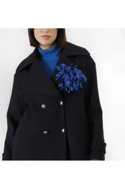 caban doppiopetto navy