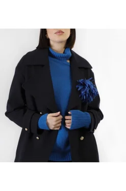 caban doppiopetto navy