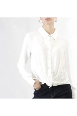 camicia con nodo burro