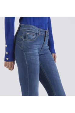 denim skinny blu medio chiaro