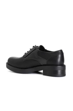 derby donna in similpelle nero