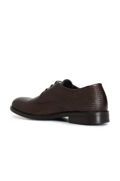 derby in pelle stampata t.moro