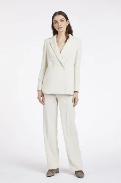 giacca doppiopetto dritta in velluto rocciatore