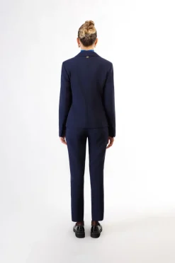 giacca monopetto tessuto bistretch navy