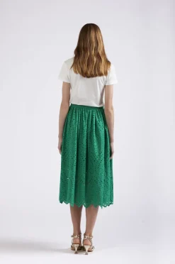 gonna in sangallo verde