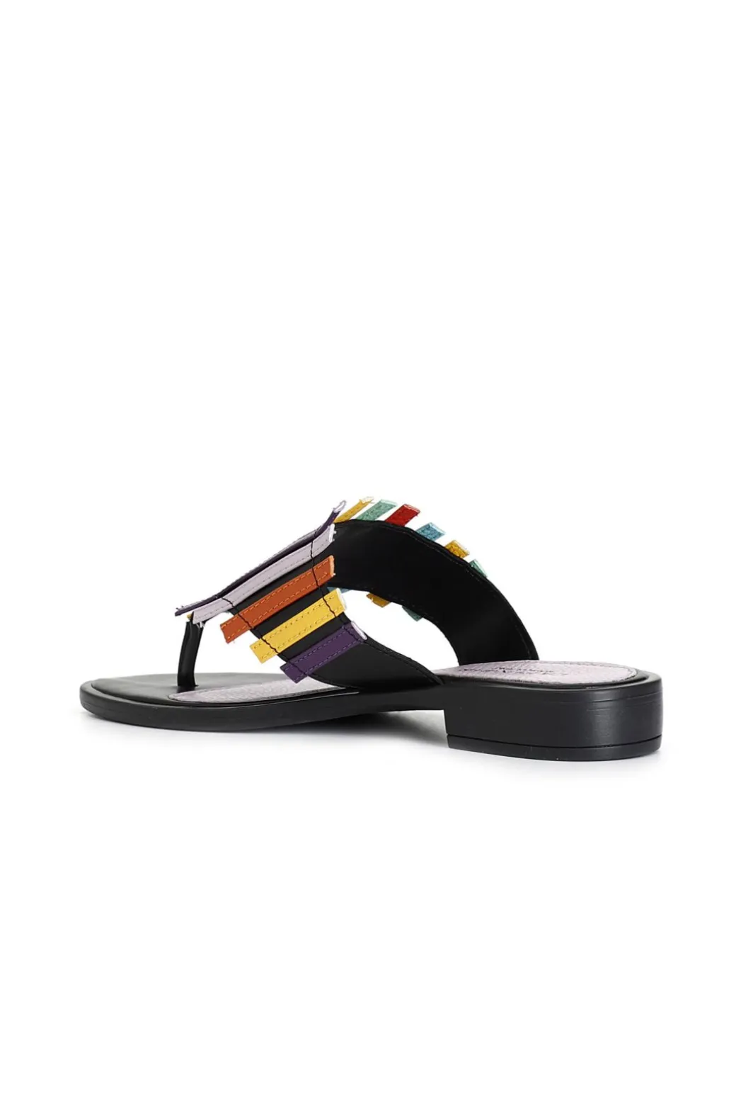 infradito con tomaia multi listini multicolor