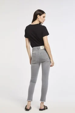 jeans brigitte skinny in tela superstretch light grey
