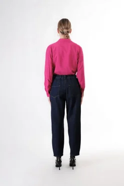 jeans denim cocoon indaco