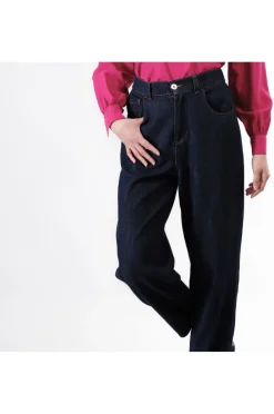 jeans denim cocoon indaco