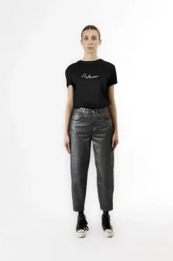 jeans denim laminato cocoon silver