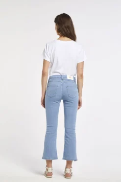 jeans virna cropped flare sky