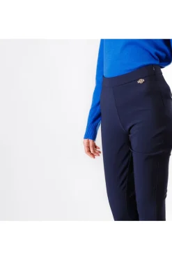 leggings tessuto bistretch navy