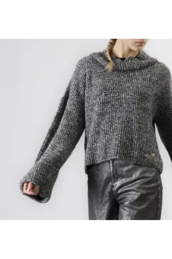 maglia moulinè collo ciclista sale e pepe