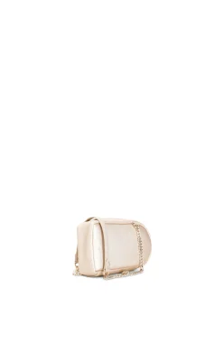 mini borsa a tracolla allungata con logo cn in rilievo