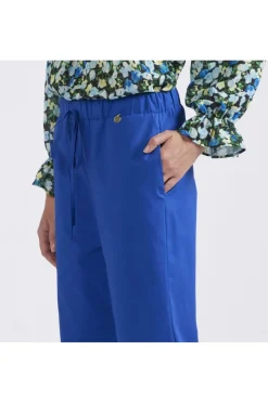 pantaloni con vita elasticata royal