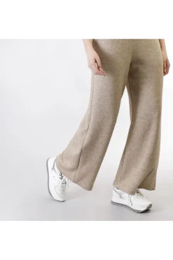 pantaloni modello palazzo mano calda gold