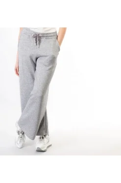 pantaloni modello palazzo mano calda silver