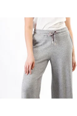 pantaloni modello palazzo mano calda silver