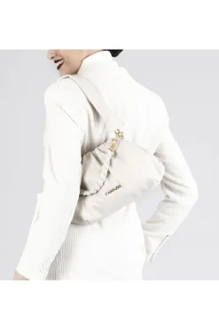 pochette morbida chiusa con cerniera a scatto