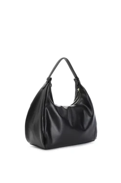 sacca con accessorio chiusura sul manico nero