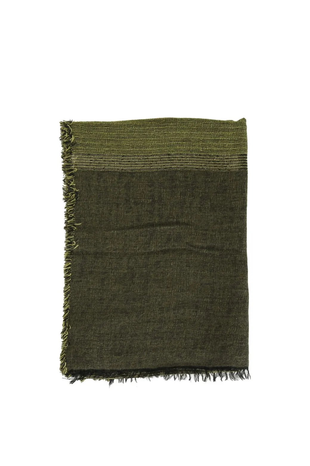 sciarpa con dettaglio lurex pistacchio