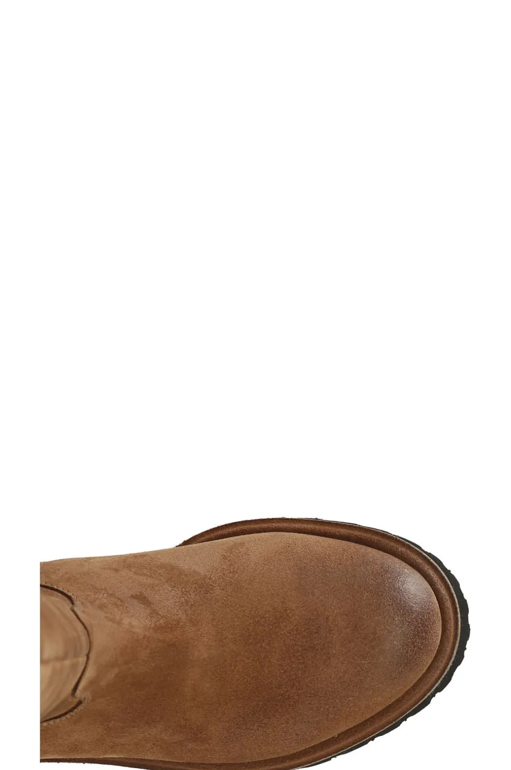 stivale donna in pelle scamosciata biscotto