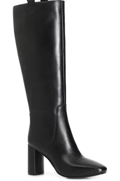 stivale in nappa nero