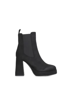 tronchetto da donna in microfibra con elastico nero