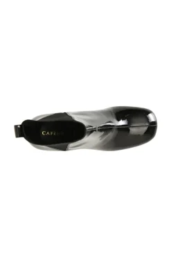 tronchetto da donna in pelle naplak nero