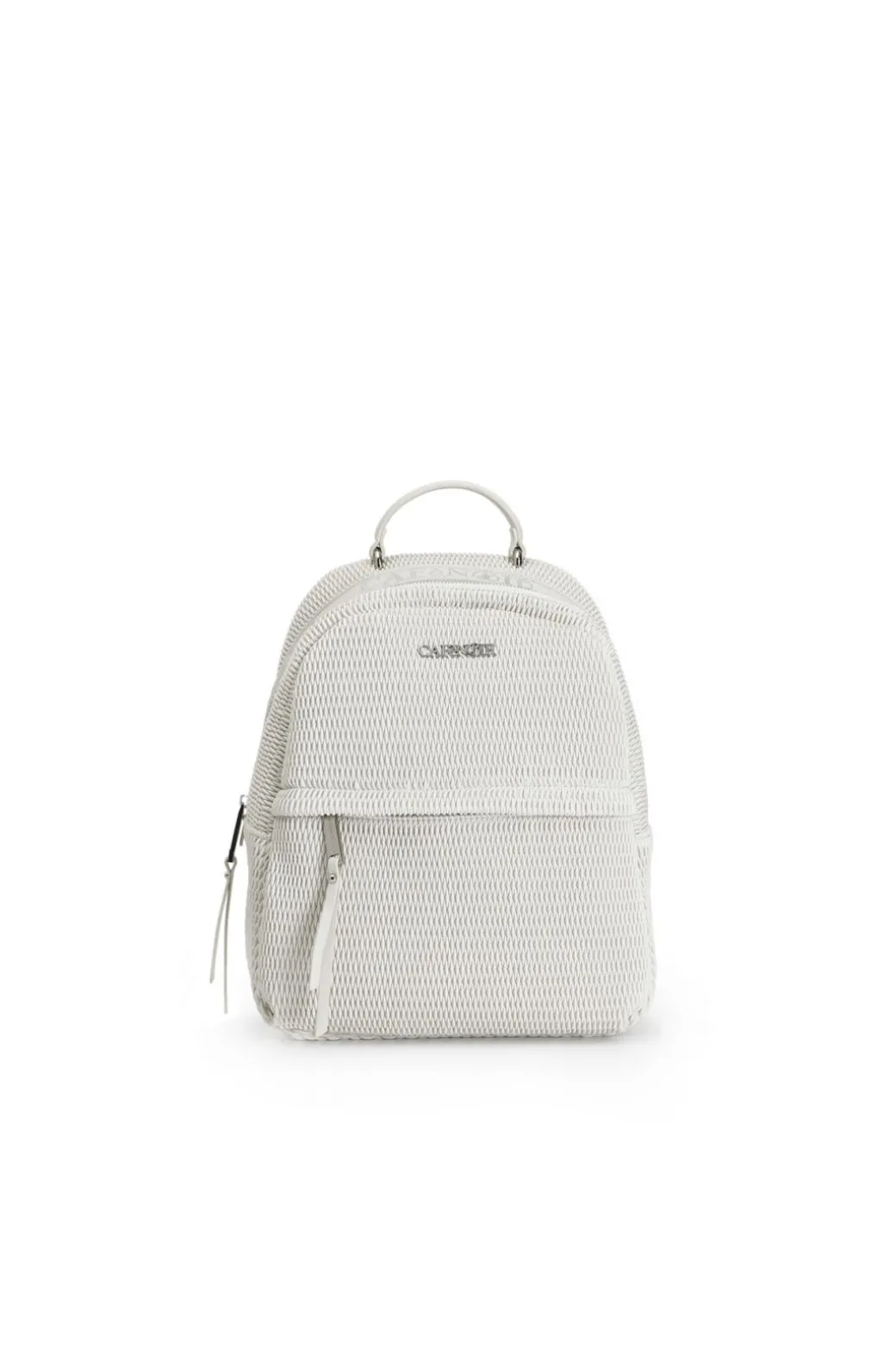 zaino con nastro di strass avorio