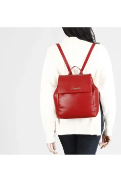 zaino imbottito con patta frontale